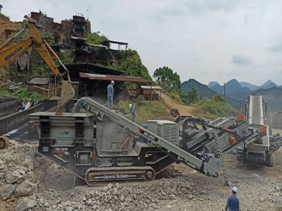 Calcite Crusher and Grinding Mill Used in Calcite Quarrying Plant